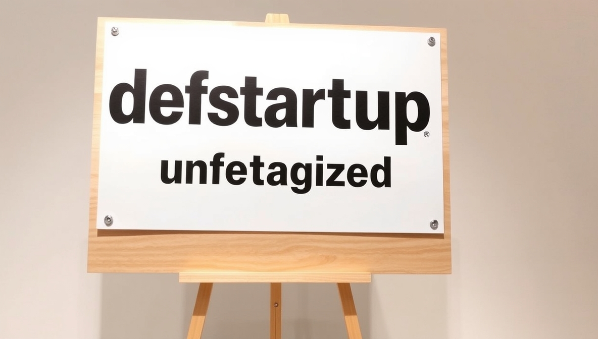 defstartup uncategorized
